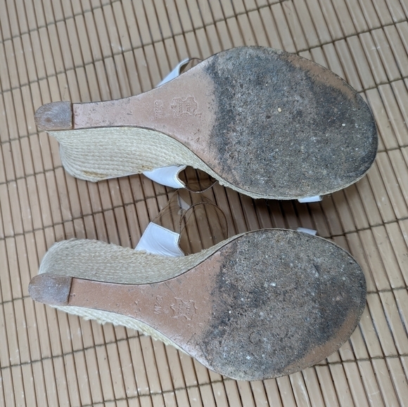 Michael Kors women's sz 6M platform espadrille toe loop sandals - Picture 10 of 10